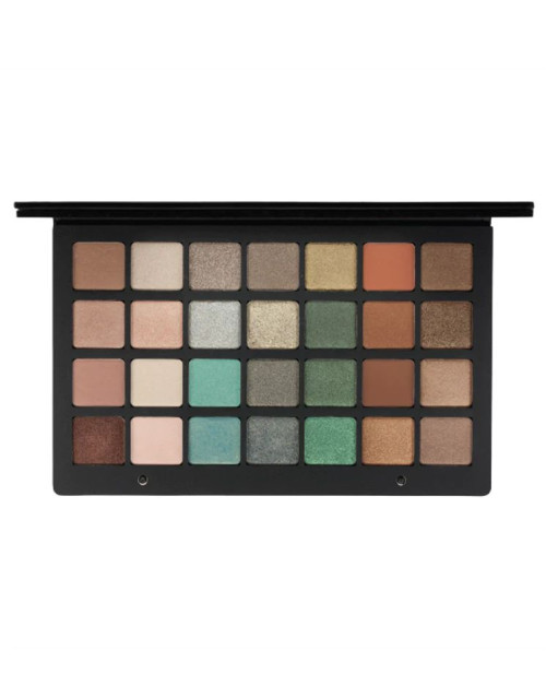 28 GREEN-BROWN EYESHADOW PALETTE